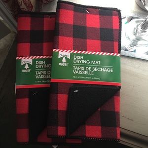 2x Farmhouse Dish Drying Mat